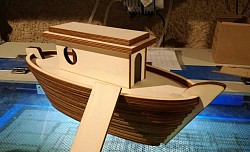 Arca de Noé en chapa  de madera
