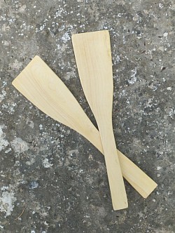Palas en madera de boj